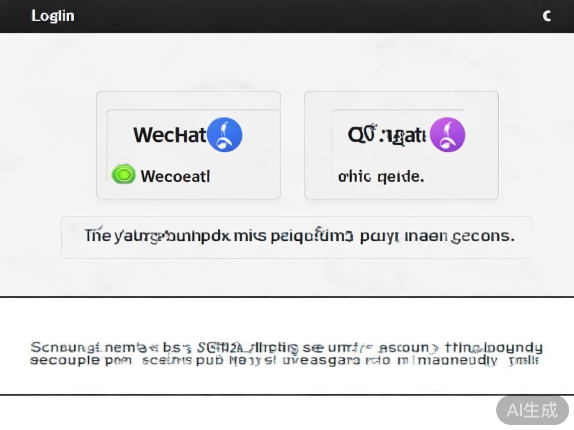 微信或第三方快捷登录：部分平台支持微信、QQ等第三